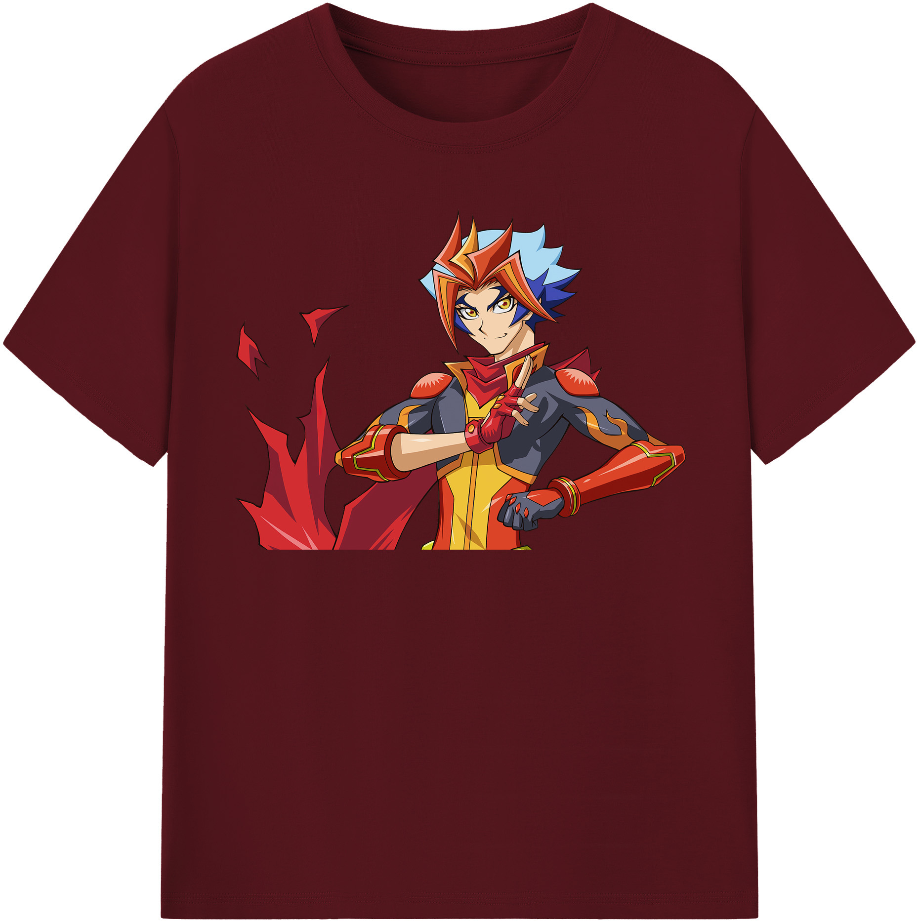 （画像用） 遊☆戯☆王 Yu-Gi-Oh! 綿100％半袖Tシャツ（フロントプリント）